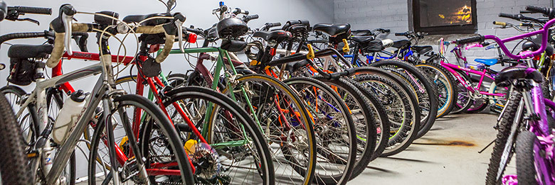 Bicycle Storage Area